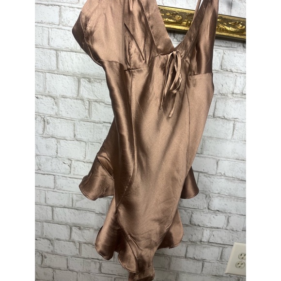 NWT Skims Silk Bronze Teddy Romper Lingerie - Picture 5 of 11